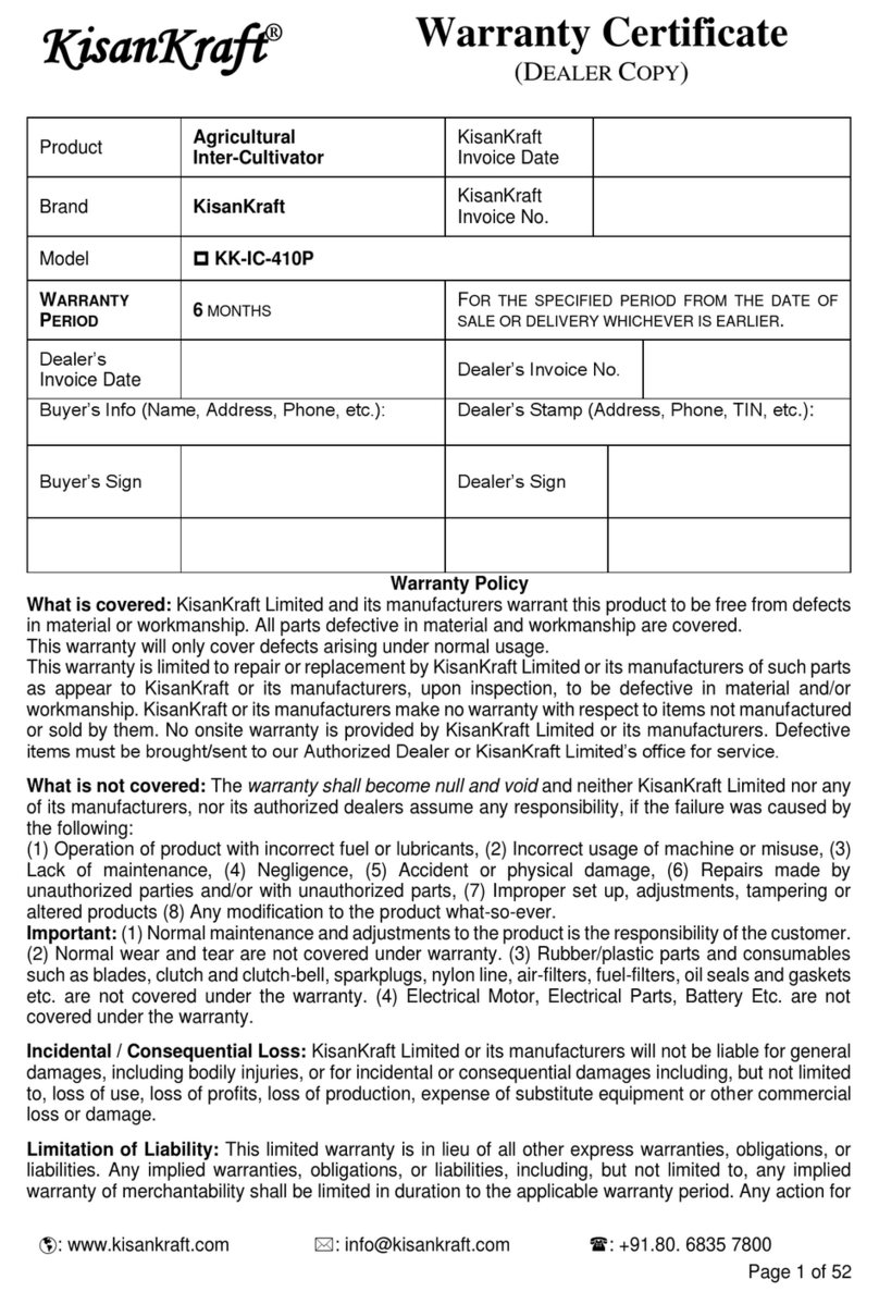 KISANKRAFT KK-IC-410P user manual
