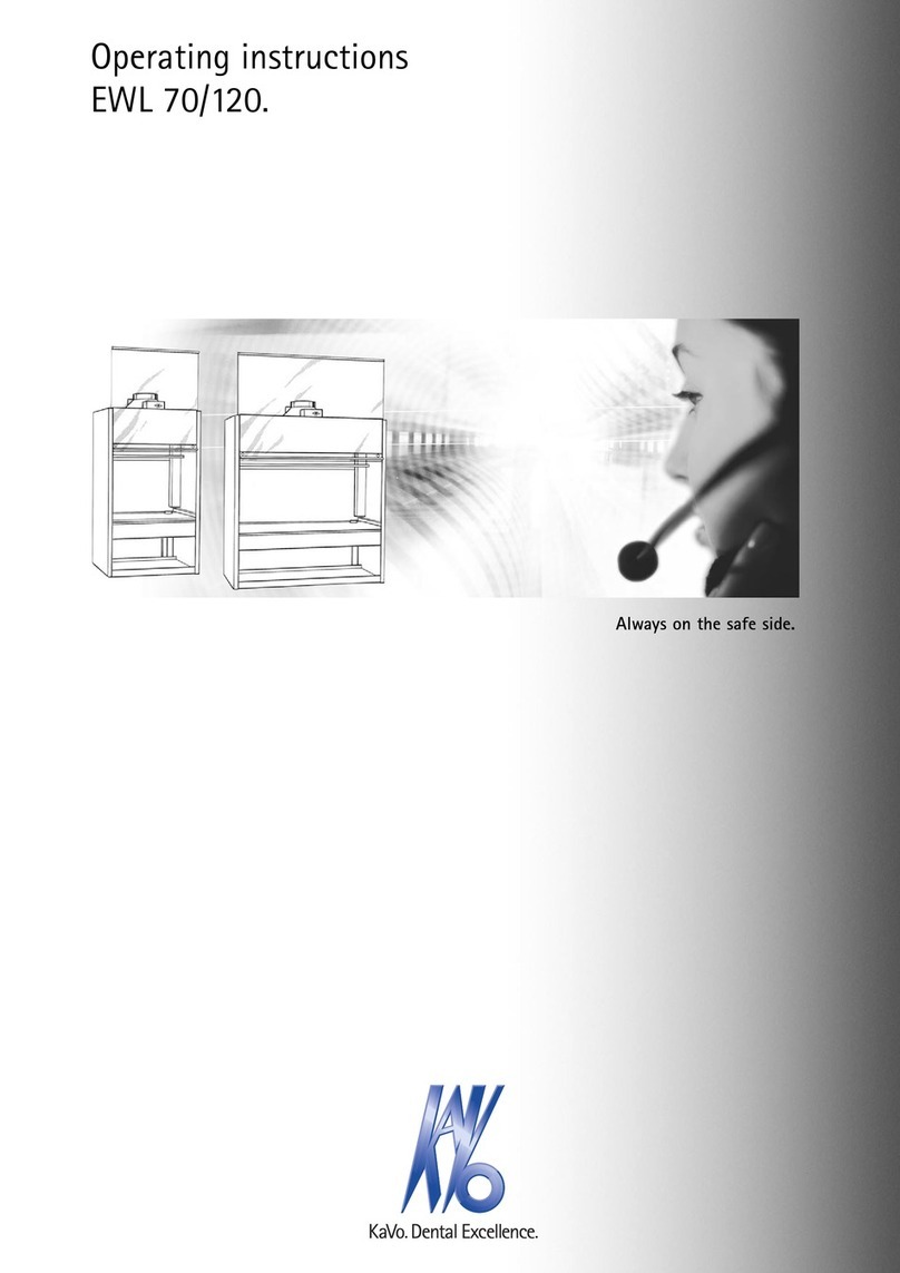 KaVo EWL 70 operating instructions