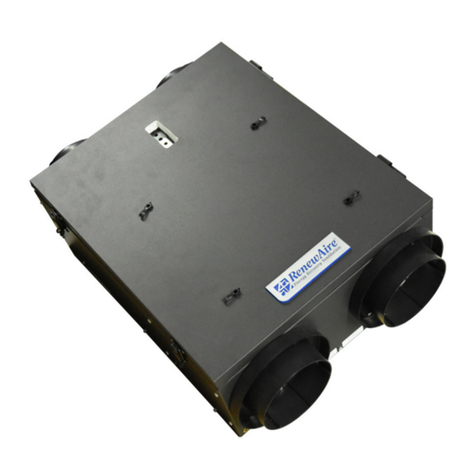 RenewAire SL70H User manual