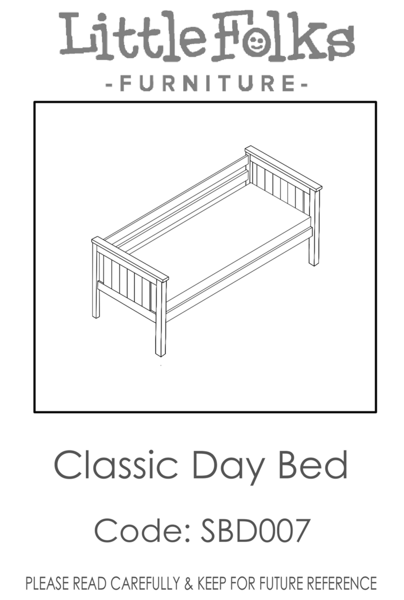 Little Folks Furniture SBD007 manual