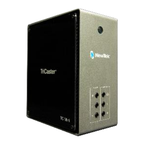 NewTek TriCaster Mini X quick start guide