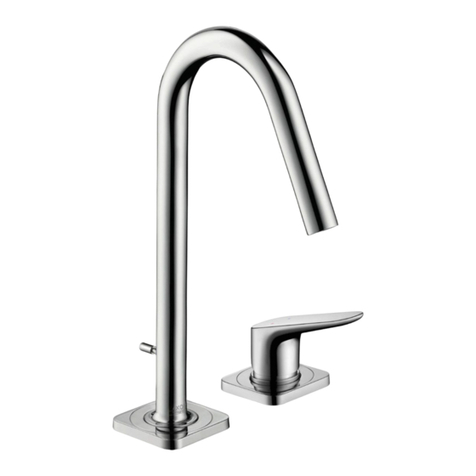 Hans Grohe AXOR Citterio M 34132000 Instructions for use/assembly instructions