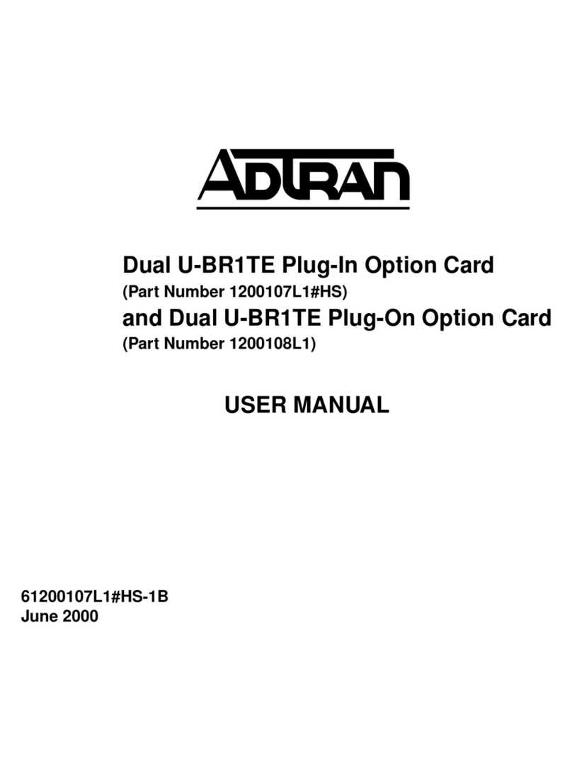 ADTRAN U-BR1TE user manual