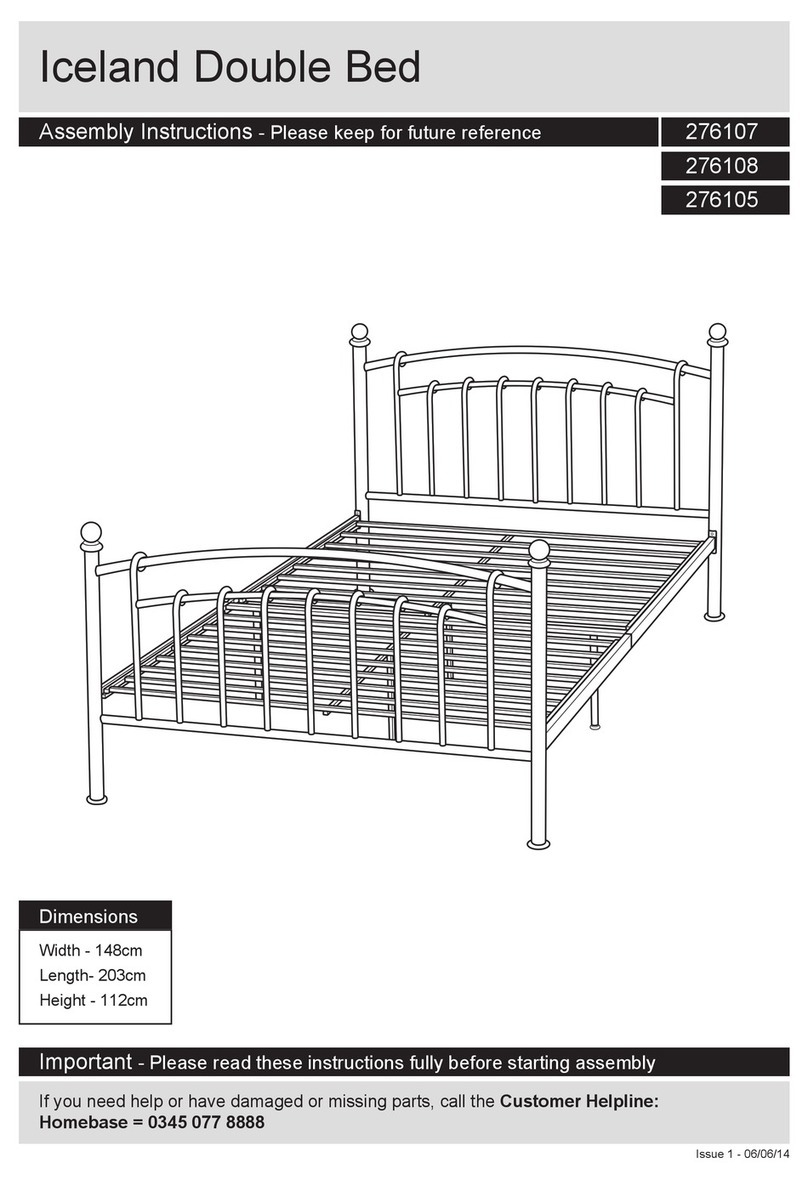 Argos Iceland 276107 Assembly instructions Argos Iceland 276107 Assembly instructions