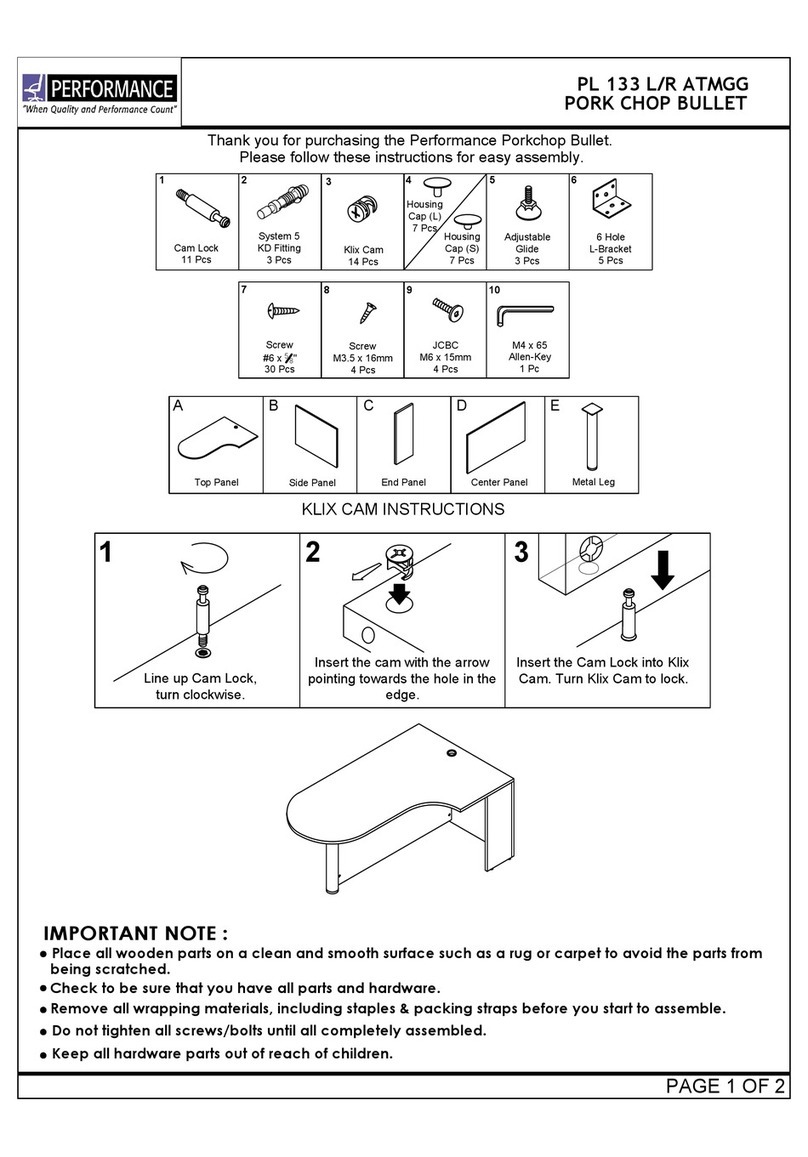 Performance PL 133 L/R ATMGG User manual