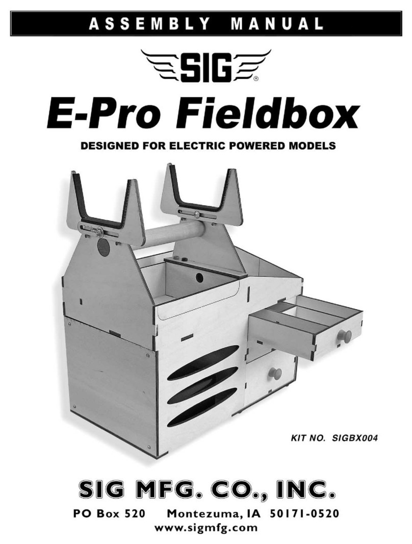 SIG E-Pro Fieldbox User manual