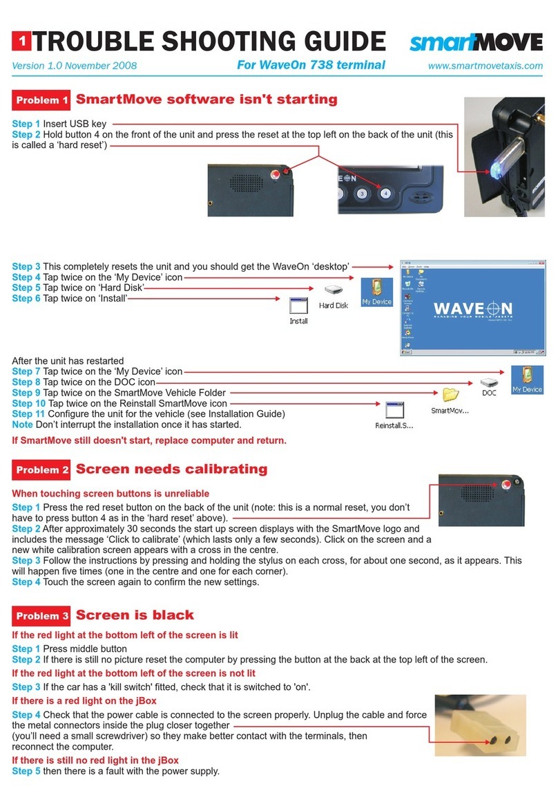 Smartmove WaveOn 738 troubleshooting guide Smartmove WaveOn 738 troubleshooting guide