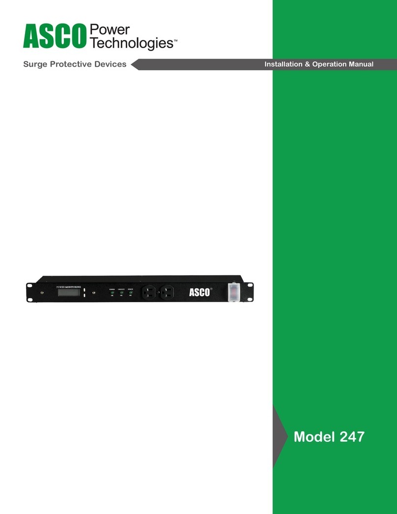 Asco 247120NF015ALCN0 Installation & operation manual