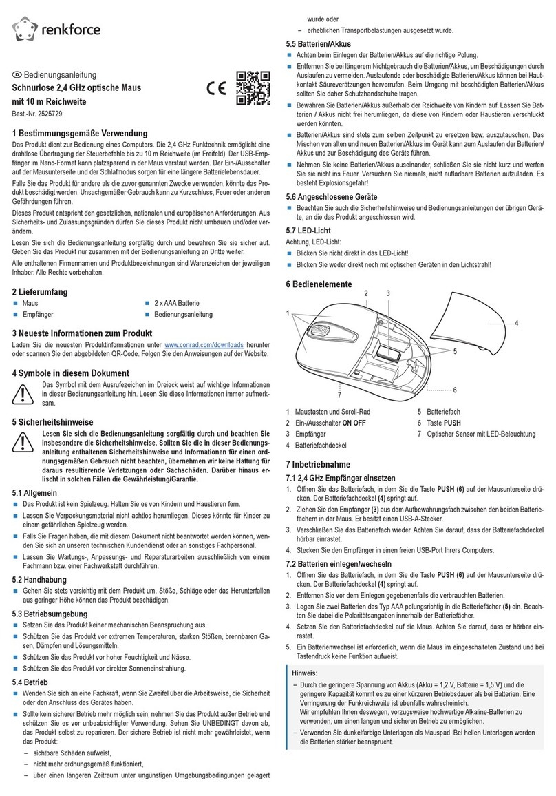 Renkforce 2525729 User manual