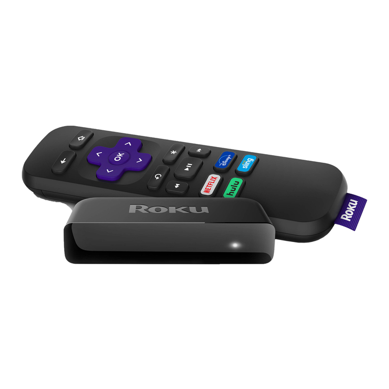 Roku Premiere User manual Roku Premiere User manual