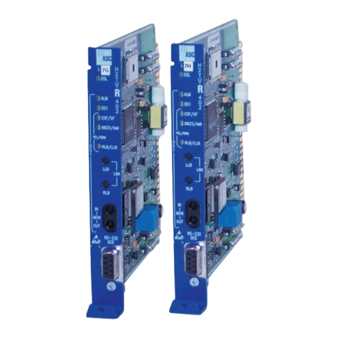 ADC HIGAIN H2TU-R-402 LIST 7G Original operating instructions