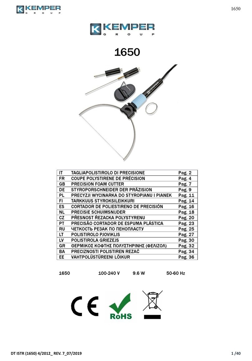 Kemper 1650 manual