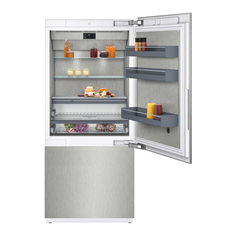 Gaggenau RB492705 User manual