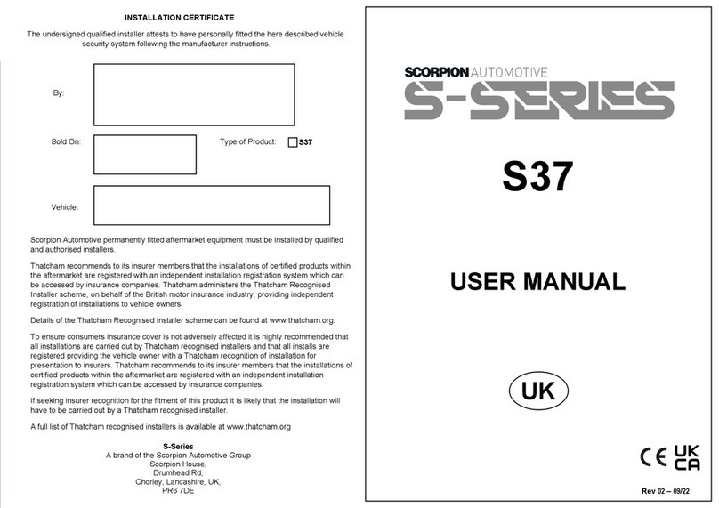 SCORPION S Series user manual
