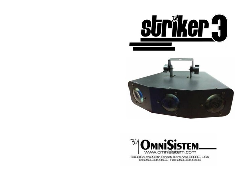 OmniSistem STRIKER 3 instructions