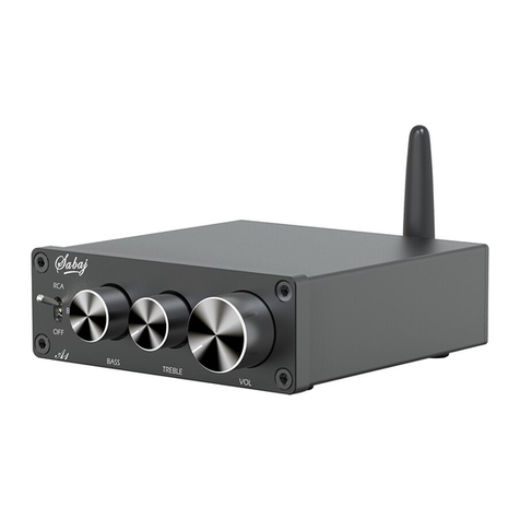 Sabaj A1 User manual