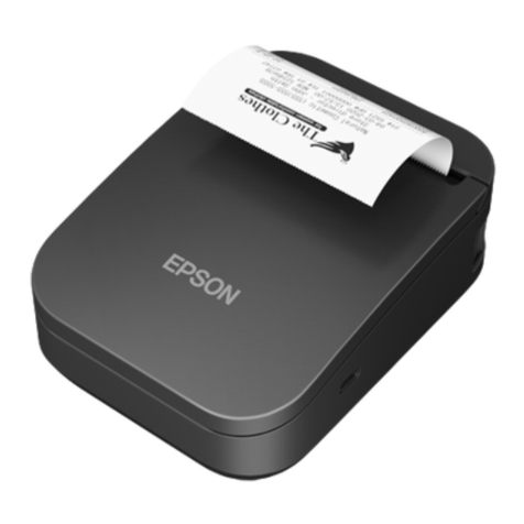 Epson Mobilink TM-P80II Use and care manual