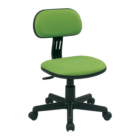 Office Star Products PNEUMATIC TASK CHAIR 499 User manual