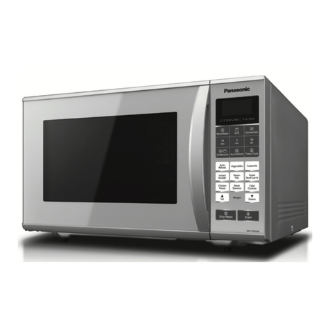 Panasonic NN-CT655M User manual