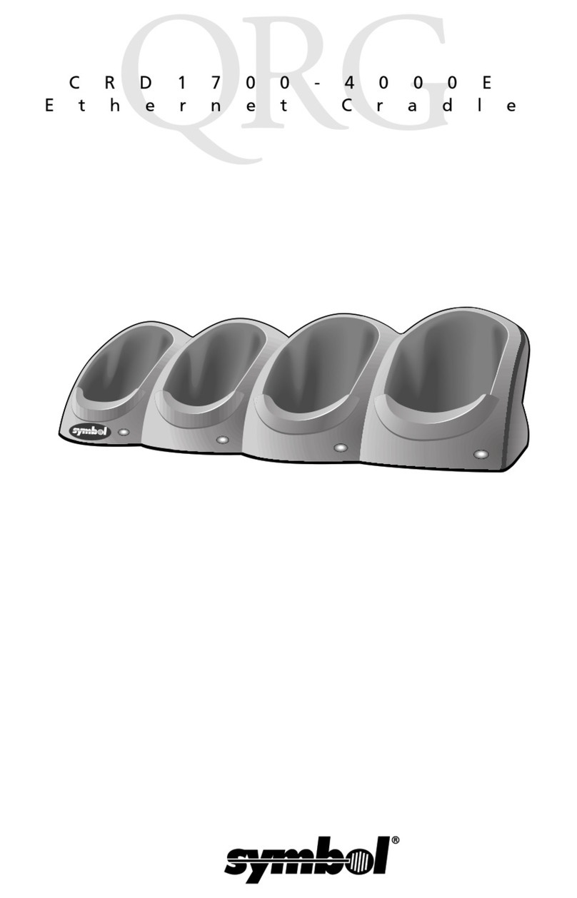 Symbol CRD1700-4000E Quick reference guide