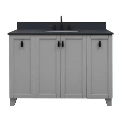 Home Decorators Collection JACKSON 21011-VS49GQ-ST Assembly instructions Home Decorators Collection JACKSON 21011-VS49GQ-ST Assembly instructions