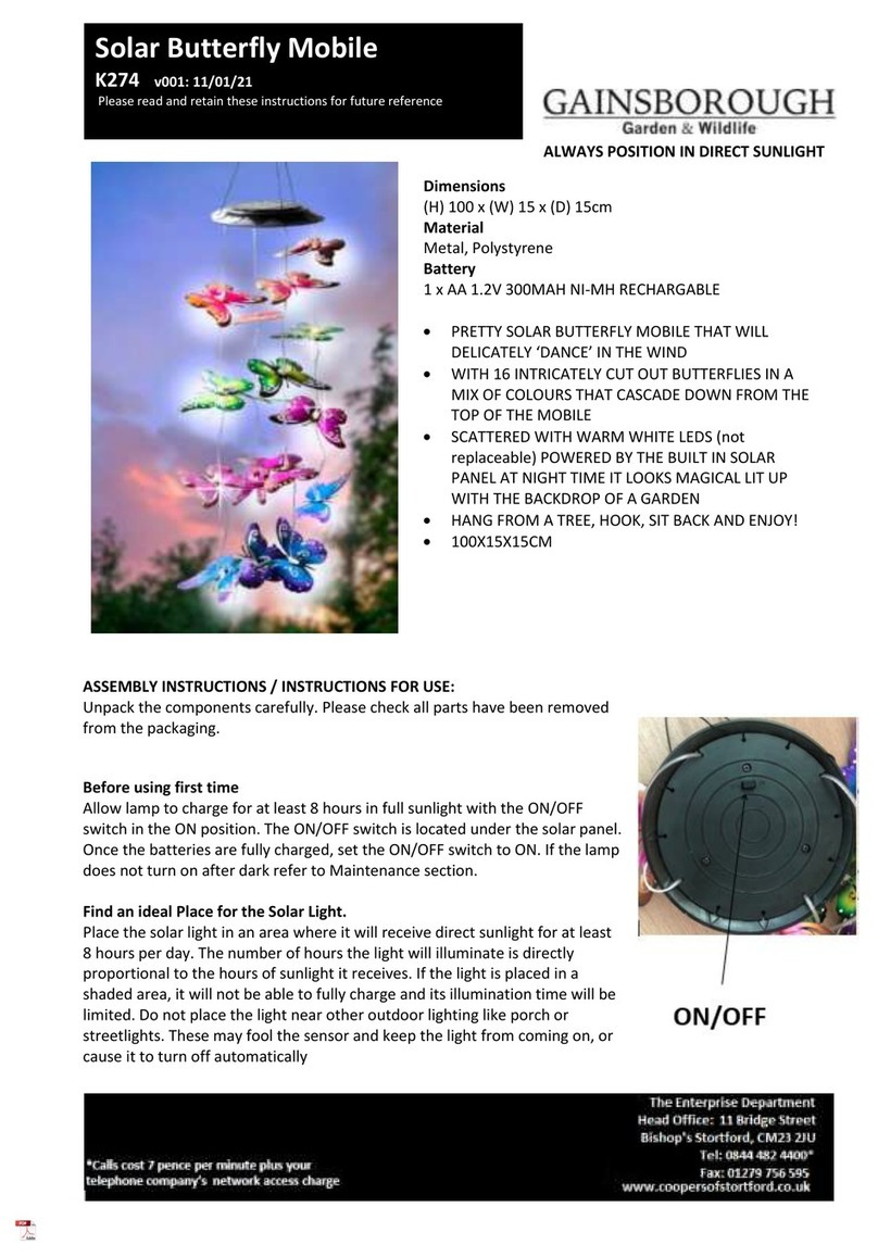 Gainsborough K274 manual