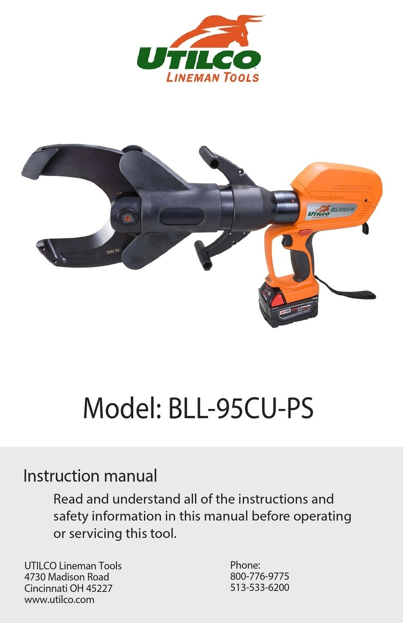UTILCO UtilPro BLL-95CU-PS instruction manual