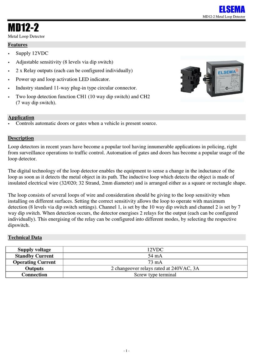 Elsema MD12-2 manual