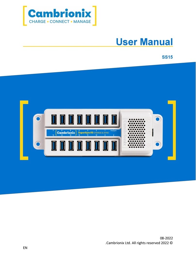CAMBRIONIX SuperSync15 user manual
