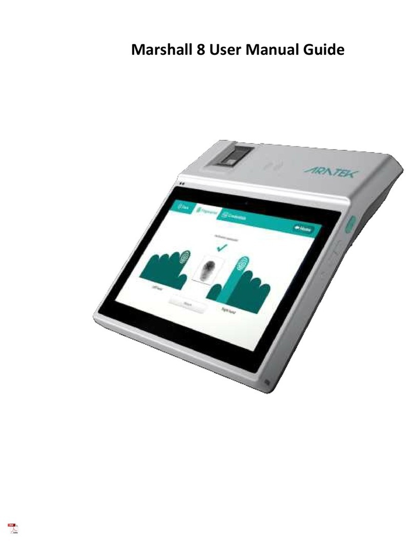 Aratek Marshall 8 user manual