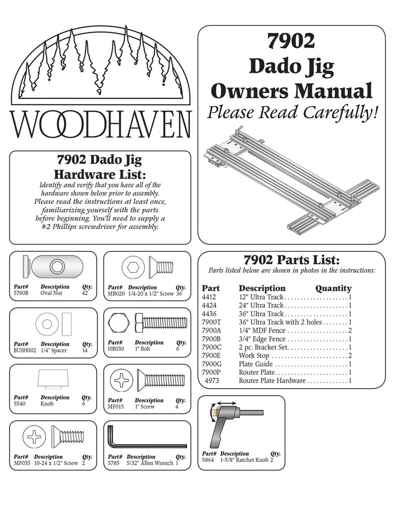 Woodhaven 7902 User manual