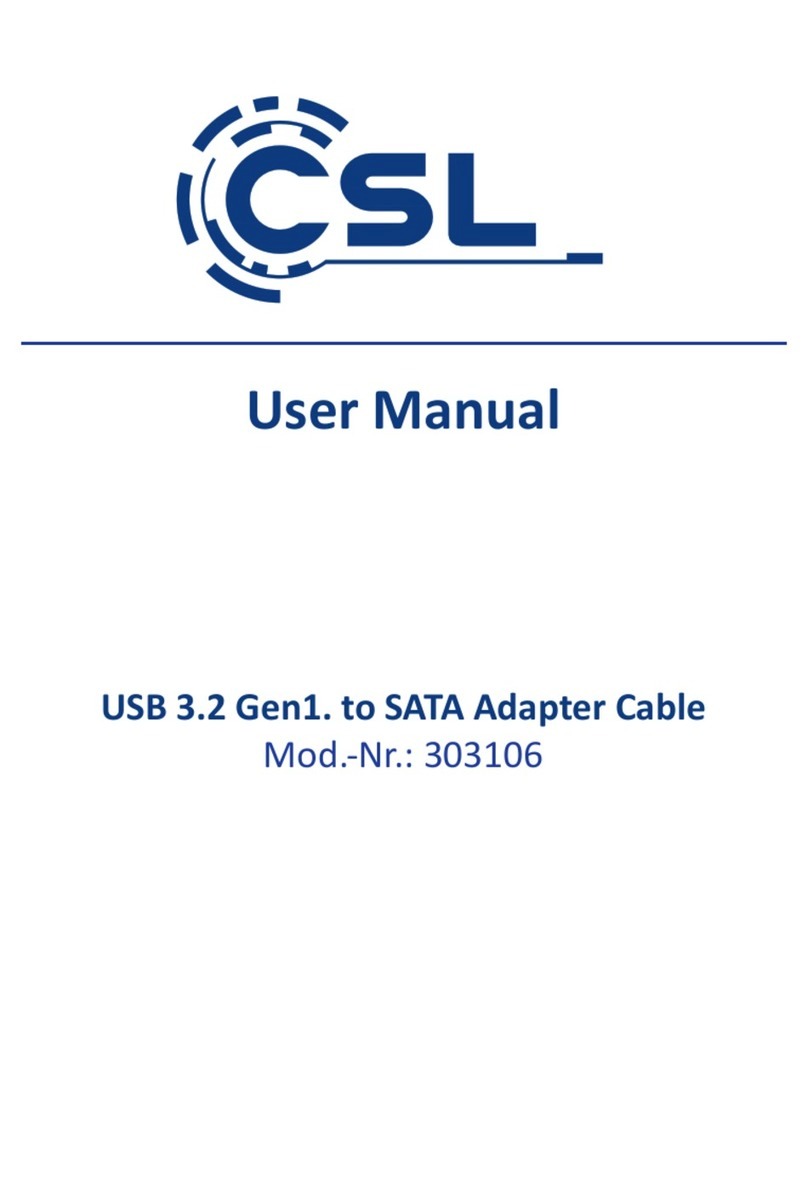 CSL 303106 user manual