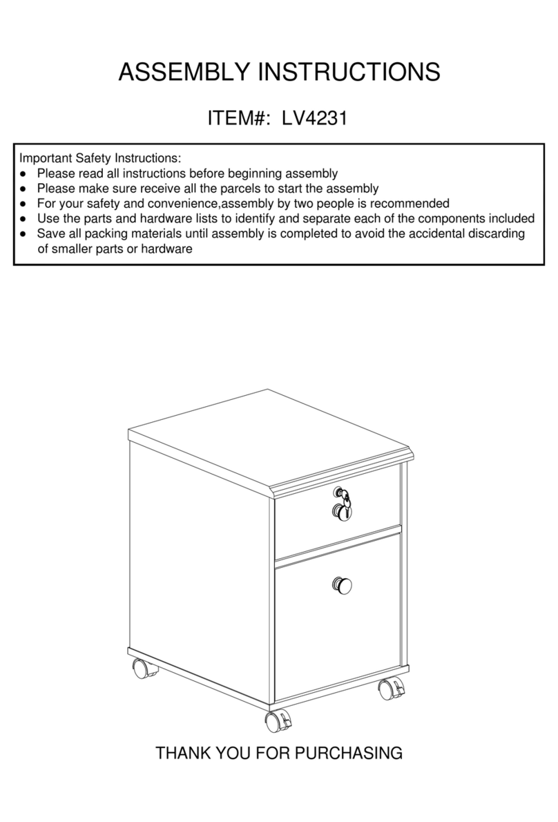 overstock LV4231 Assembly instructions