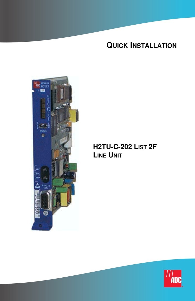 ADC H2TU-C-202 Original operating instructions