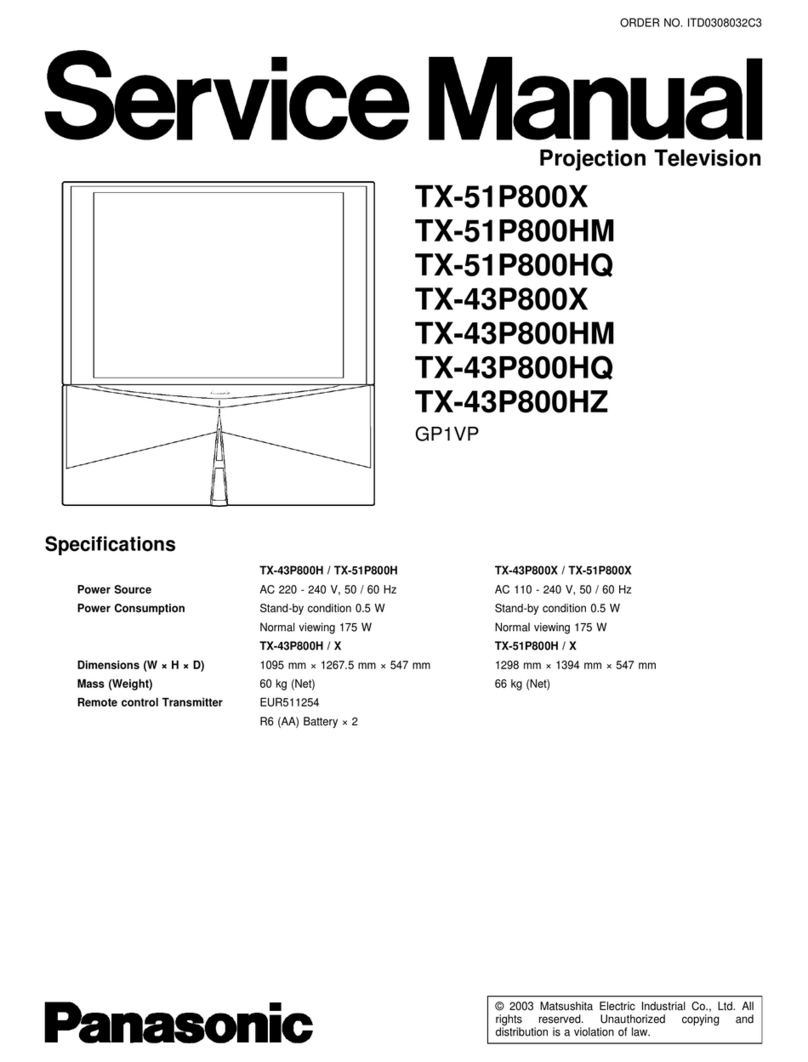 Panasonic TX-51P800X User manual