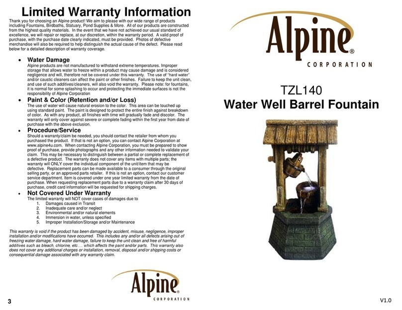 Alpine TZL140 instructions