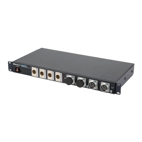 Data Video CCU-100 instruction manual