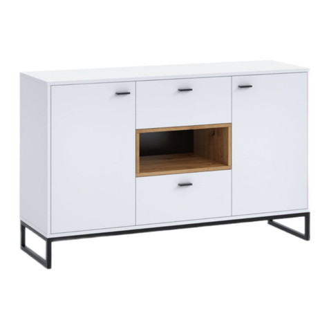 GIB MEBLE OLIER K 2D2SZ User manual