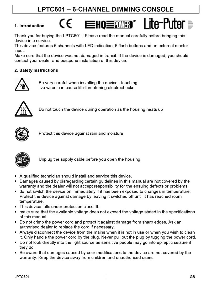 Lite-Puter LPTC601 User manual