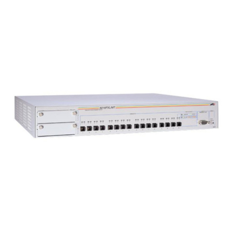 Allied Telesis AT-8316F/MT installation guide