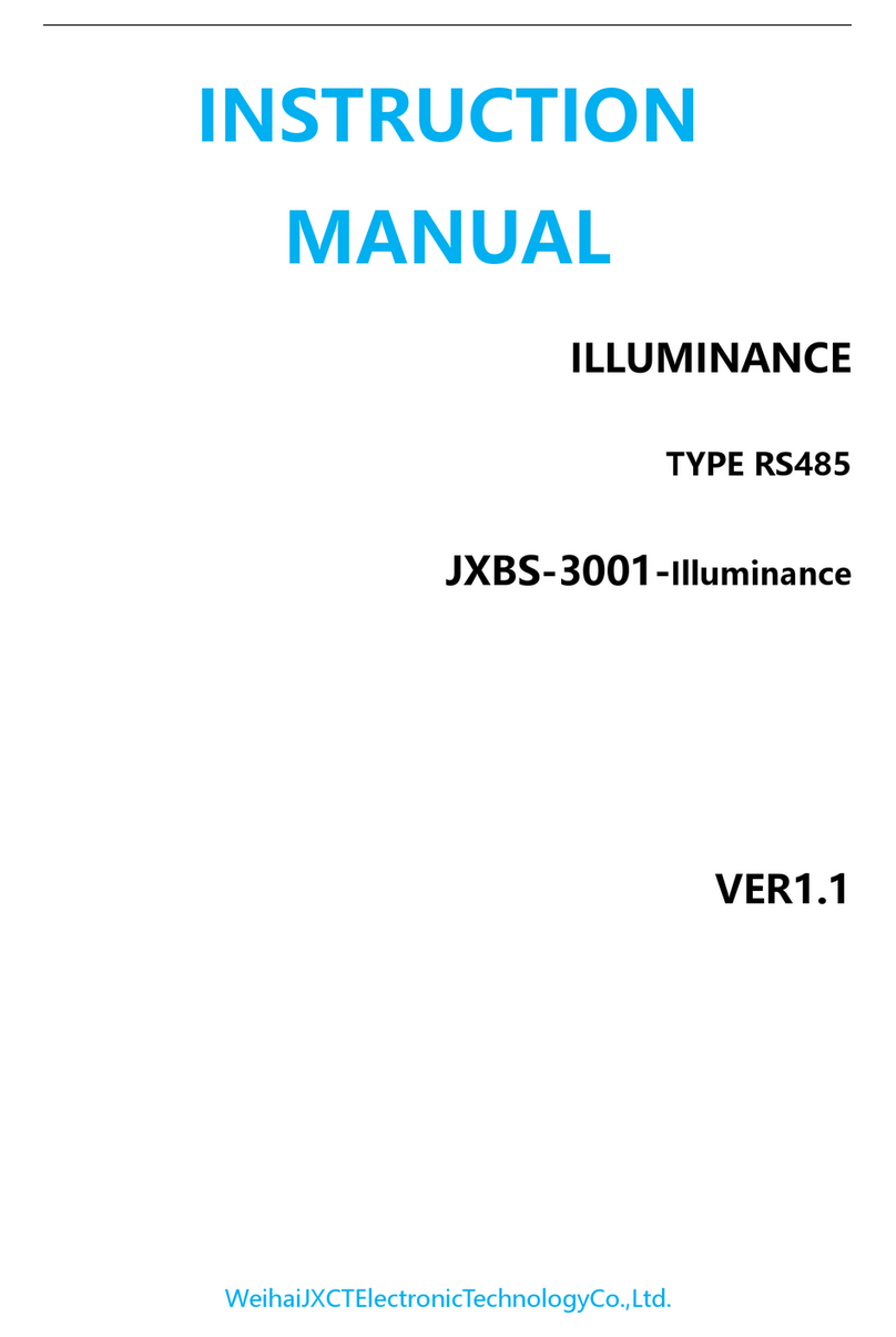 JXCT RS485 User manual