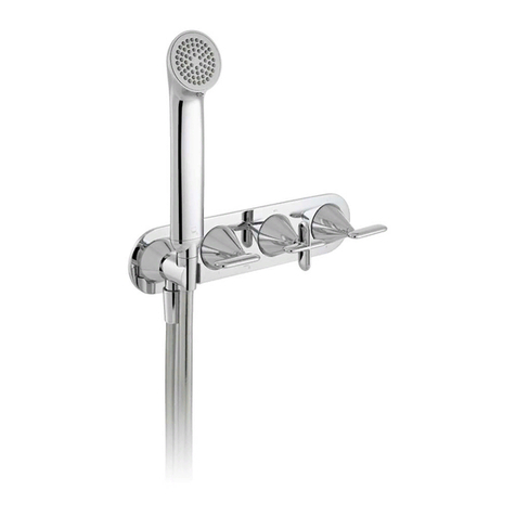 VADO ARRONDI TAB-128/3WO-B-ARR-CP User manual