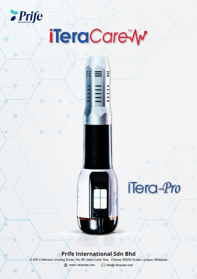 Prife iTeraCare iTera-Pro DS-808 quick start guide