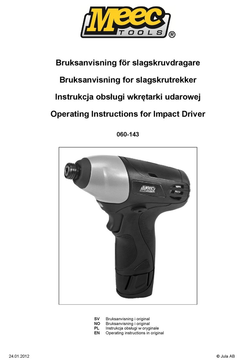 Meec tools 060-143 User manual