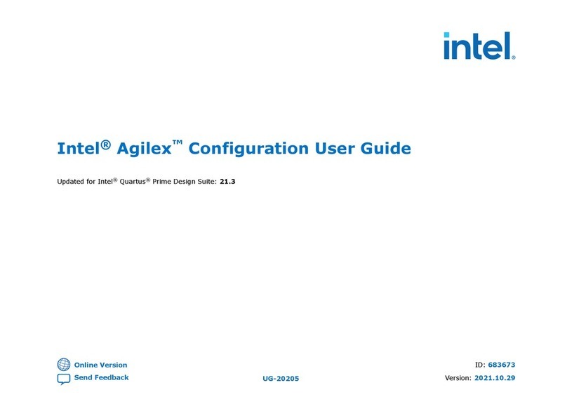 Intel Agilex Series User manual