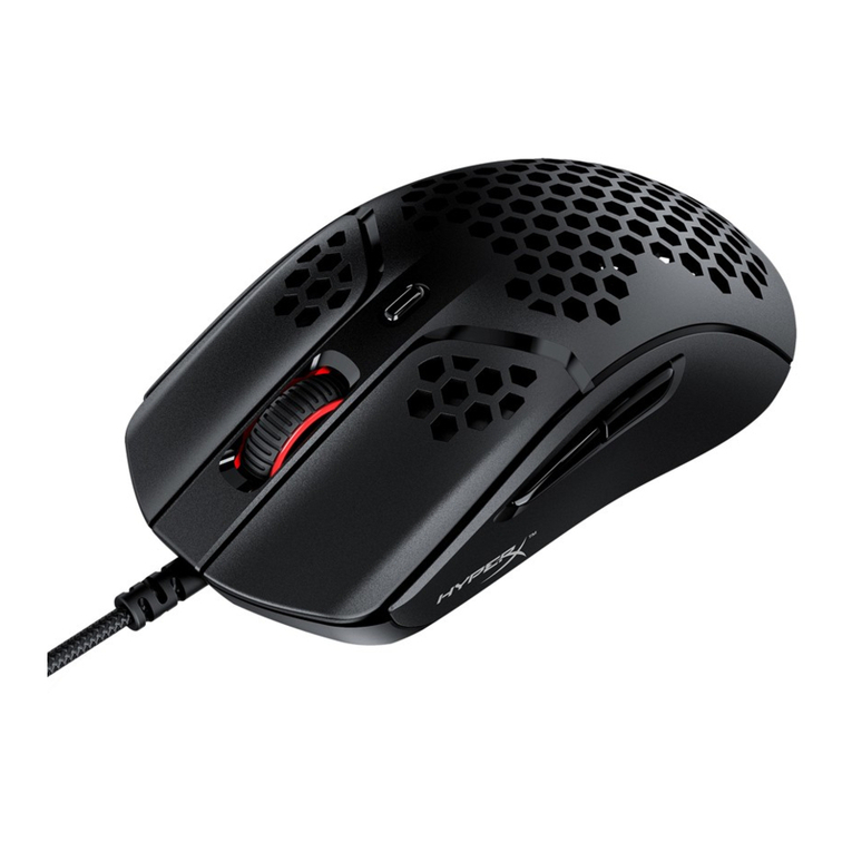 HyperX HMSH1-A-BK/G User manual HyperX HMSH1-A-BK/G User manual