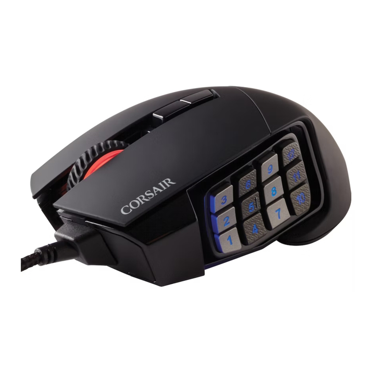 Corsair SCIMITAR RGB ELITE User manual