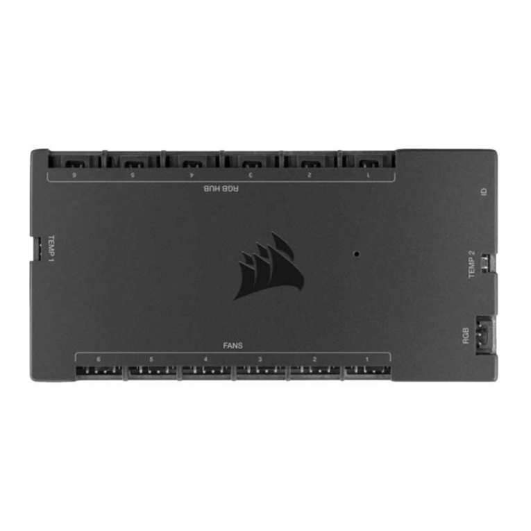 Corsair iCUE COMMANDER CORE XT quick start guide