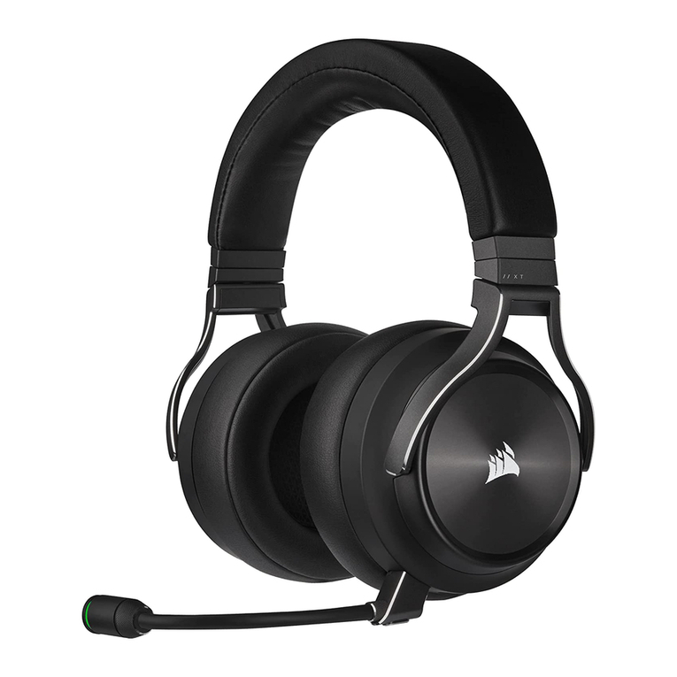 Corsair VIRTUOSO RGB WIRELESS XT User manual Corsair VIRTUOSO RGB WIRELESS XT User manual