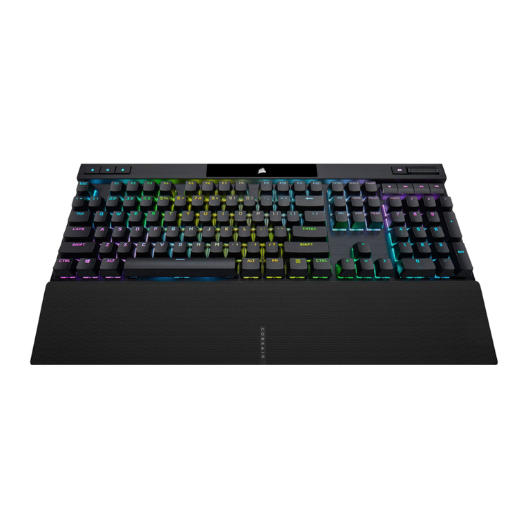 Corsair K70 RGB PRO User manual